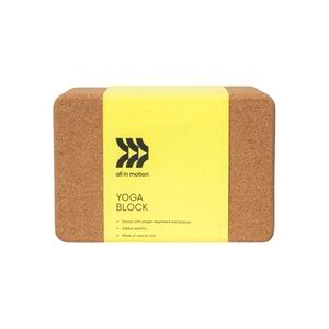 All In Motion Cork Yoga Block